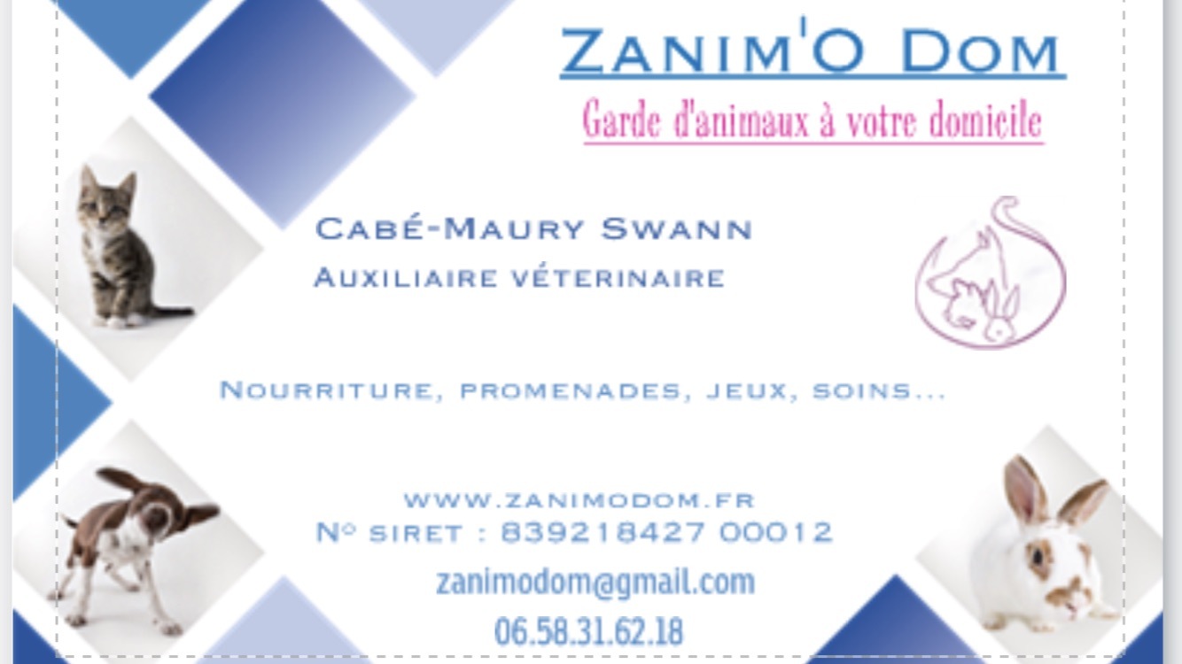 Garde d’animaux à votre domicile